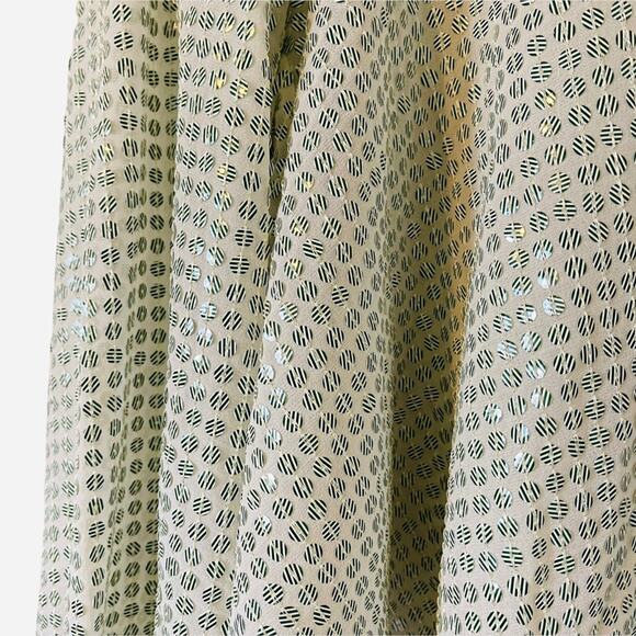 Saloni Tyler Green Sequin Long Sleeve Blouse  Size 12 NWT - Picture 8 of 16